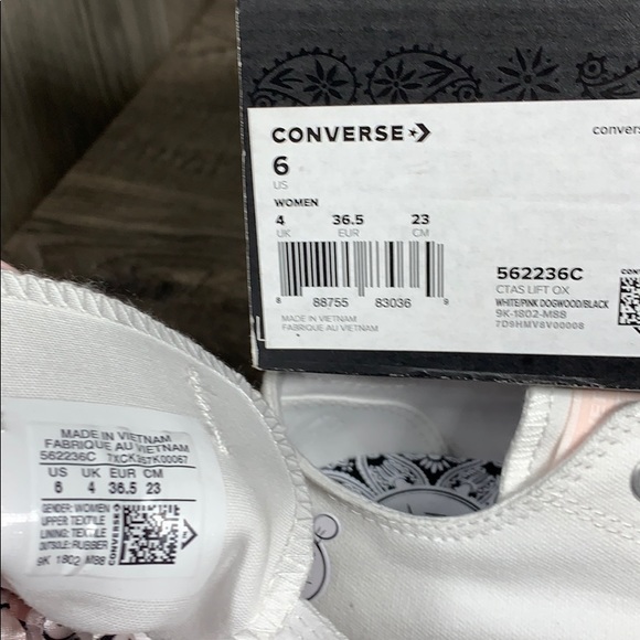 Converse CTAS LIFT OX WMNS 36c PLATFORM - Picture 7 of 8